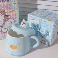 كوب مع تغليف وكرت وكيس اهداء