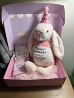 ارنوب الميلاد 45 سم - وردي