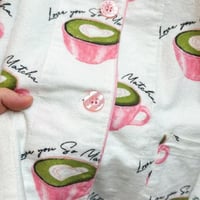 بجامة الماتشا قطن 100% - MT3