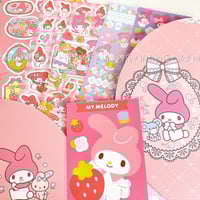 مجموعة ملصقات متنوعة شخصيات سانريو