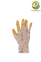 قفازات عاليه الجوده مقاس متوسط قماش وبلاستيك عازل...