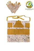 مريول لأعمال الحديقة متعدد الجيوب وقفازات عاليه ال...