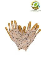 قفازات عاليه الجوده مقاس متوسط قماش وبلاستيك عازل...