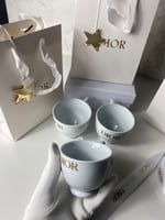 كوب للقهوة التركية + الكيس 10 حبات