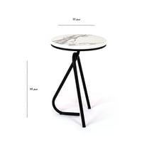 طقم طاولة بسطح خشبي