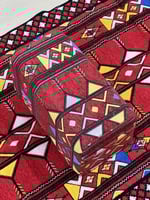 مركا قماش مصري احمر