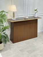 كنسول مدخل سنديان بسطح بديل رخام ومرايا – فخامة تل...