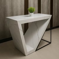 طاولة كونسول بديل رخام بتصميم عصري وأنيق