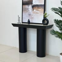 مدخل قاعدة سوداء سطح بديل رخام - بتصميم أنيق وعملي