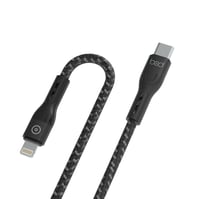 كيبل بود تايب سي تايب سي 2 م قماش اسود