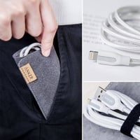 كيبل انكر ايفون قماش باور لاين بلس 90سم لأجهزة آبل...