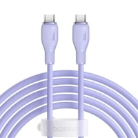 كيبل تايب سي الى تايب سي من بيسوس بقوة 100 واط بطو...