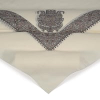 غترة شال ميرينو كشمير الشتوية أصدار 2025 بني داكن