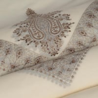 شال ميرينو كشمير الشتوي أصدار 2025 لون بني غامق