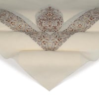 شال ميرينو كشمير الشتوي أصدار 2025 لون بني على رصا...