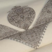 شال ميرينو كشمير الشتوي أصدار 2025 لون بني على ذهب...