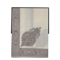 شال ميرينو كشمير الشتوي أصدار 2025 لون ازرق على بن...