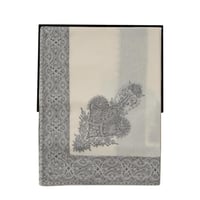 شال ميرينو كشمير الشتوي أصدار 2025 لون رمادي