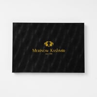 شال ميرينو كشمير الشتوي أصدار 2025 لون ازرق على بن...