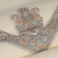 شال ميرينو كشمير الشتوي أصدار 2025 لون رصاصي على ذ...