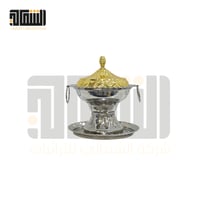 تمريه استانلس استيل فضي بثلاث أحجام