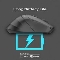 أحدث ماوس لاسلكي مريح بتردد 2.4 جيجاهرتز ودقة تصل...