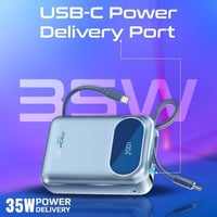 بطارية متنقلة فائقة الصغر من بروميت بقدرة 20000 مل...