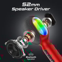 متعة لا حدود لها مع ميكروفون بلوتوث كاريوكي المبتك...