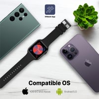 ساعة ذكية لتتبع الصحة واللياقة البدنية بتقنية بلوت...