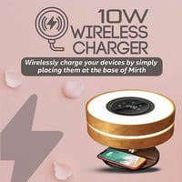 أفضل مصباح مكتبي ومكبر صوت لاسلكي بقوة 10 واط مع ش...