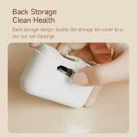 مقص اظافر ومبرد 2 في 1