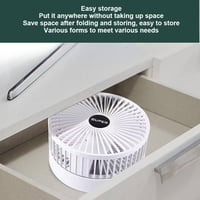 مروحة قابلة للطي مع وحدة تحكم 180 درجة ومثبتة للجو...