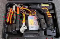 شنطة معدات متكاملة مجموعة دريل وادوات يدوية متعددة...