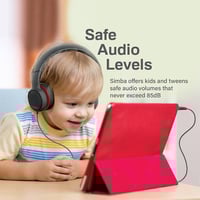 سماعة رأس سلكية للأطفال بتقنية SafeAudio™‎ عالية ا...