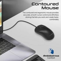 مجموعة لوحة مفاتيح وماوس سلكية تتضمن لوحة مفاتيح ب...