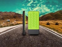 شاحن لاسلكي لوكس من قوي بسعة 10000 ملي أمبير