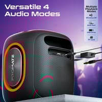 مكبر صوت لاسلكي عالي الجودة LumiSound™ HD بقوة 40...