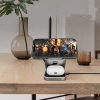 منصة شحن لاسلكي مغناطيسي تدعم الشحن السريع