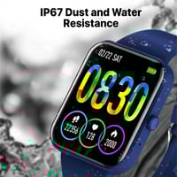 ساعة ذكية من بروميت مزودة بتقنية البلوتوث 5.0، شاش...