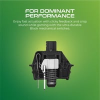 أفضل لوحة مفاتيح للألعاب ميكانيكية سلكية USB بتصمي...