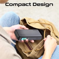 بطارية متنقلة أنيقة جدا من الألومنيوم المعالج المض...