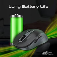 أحدث وأجمل ماوس بصري لاسلكي مزدوج الوضع مع اتصال ب...