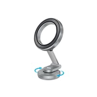 حامل الهاتف الذكي بحلقة مغناطيسية قابلة للدوران بز...