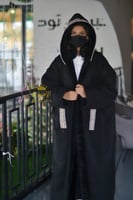 فروة شتوية جوخ اسود