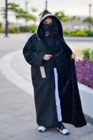 فروة شتوية جوخ اسود