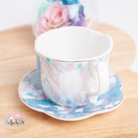 6350 كوب للشاي مورد بنقشتين