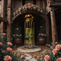 تركيبة مسك الورد الطبيعي