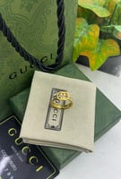 خاتم Gucci ذهبي كلاسيكي