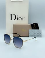 نظاره Dior رجالي اطراف ذهبي