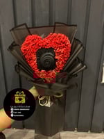 تنسيق باقه القلب بدون هديه